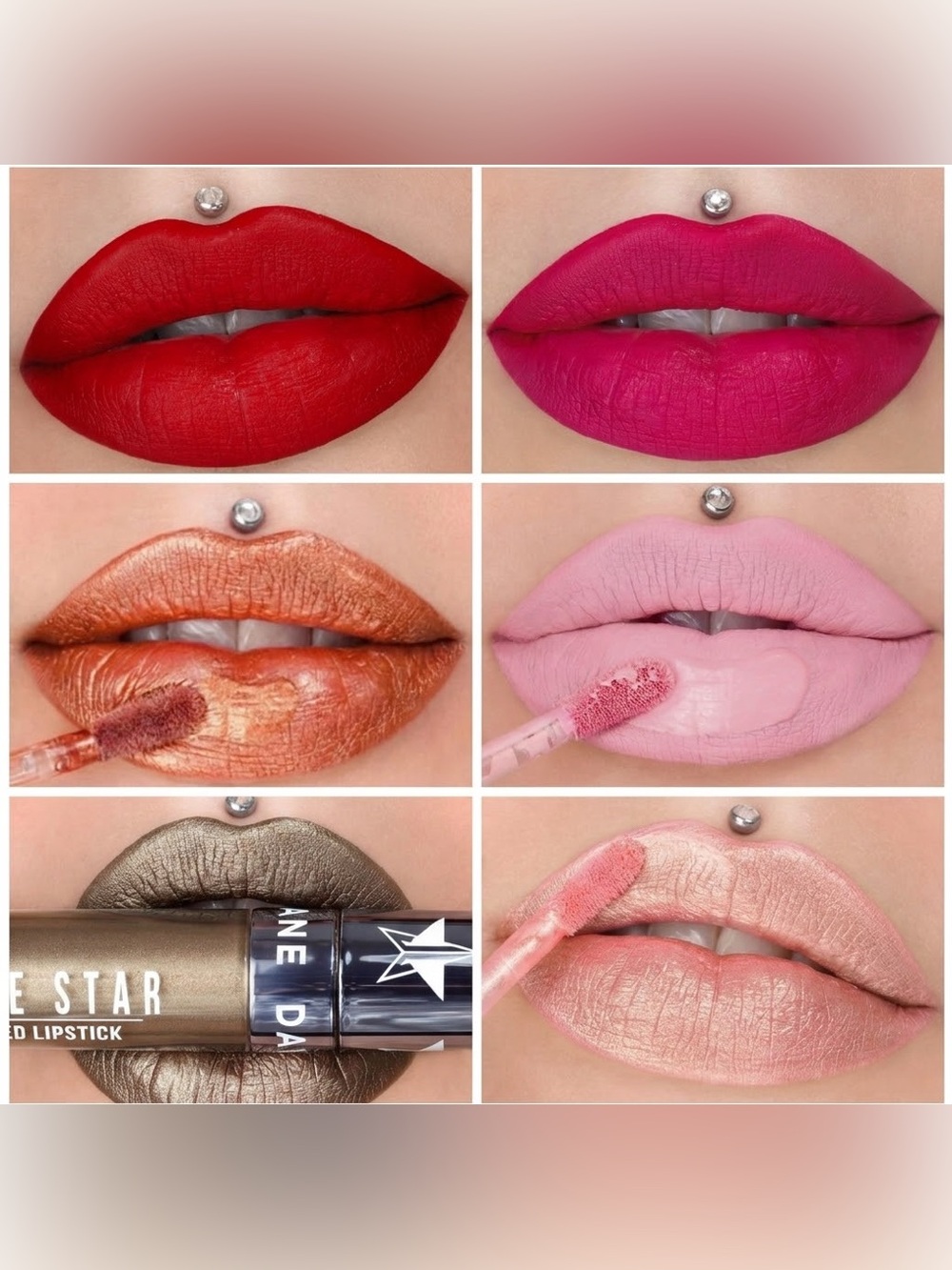 Jeffree Star x Shane Dawson Full Size Velour Liquid Lipstick Pig Set